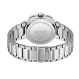  Shop Authentic Hugo Boss One Chronograph Blue Dial Silver Steel Strap Watch For Men - 1513999 - Luxxuri