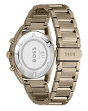  Shop Authentic Hugo Boss Classic Chronograph Green Dial Beige Gold Steel Strap Watch For Men - 1514019 - Luxxuri