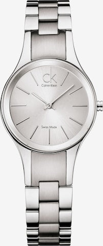  Shop Authentic Calvin Klein Simplicity White Dial Silver Steel Strap Watch for Women - K4323185 - Luxxuri
