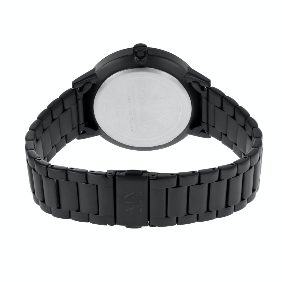  Shop Authentic Armani Exchange Cayde Chronograph Black Dial Black Steel Strap Watch for Men - AX2748 - Luxxuri