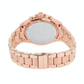 Michael Kors Everest Chronograph Black Dial Rose Gold Steel Strap Watch for Women - MK6972