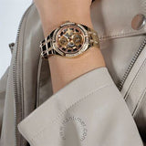  Shop Authentic Guess Allara Quartz Rose Gold Dial Rose Gold Steel Strap Watch For Women - GW0604L3 - Luxxuri