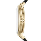  Shop Authentic Marc Jacobs Roxy Black Dial Black Leather Strap Watch for Women - MJ1592 - Luxxuri