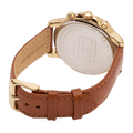  Shop Authentic Tommy Hilfiger Claudia Rose Gold Dial Brown Leather Strap Watch for Women - 1781818 - Luxxuri