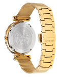  Shop Authentic Versace Palazzo Empire Greca Green Dial Gold Mesh Bracelet Watch for Women - VEDV00819 - Luxxuri