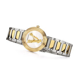  Shop Authentic Versace Virtus Quartz White Dial Two Tone Steel Strap Watch For Women - VET300721 - Luxxuri