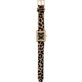  Shop Authentic Michael Kors Emery Quartz Diamonds Black Dial Cheetah Print Leather Strap Watch For Women - MK7387 - Luxxuri