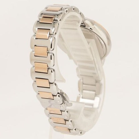  Shop Authentic Emporio Armani Mia Three Hand Moonphase Mother of Pearl Dial Two Tone Steel Strap Watch For Women - AR11567 - Luxxuri