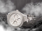  Shop Authentic Fossil Stella Silver Dial Silver Steel Strap Watch for Women - ES3588 - Luxxuri