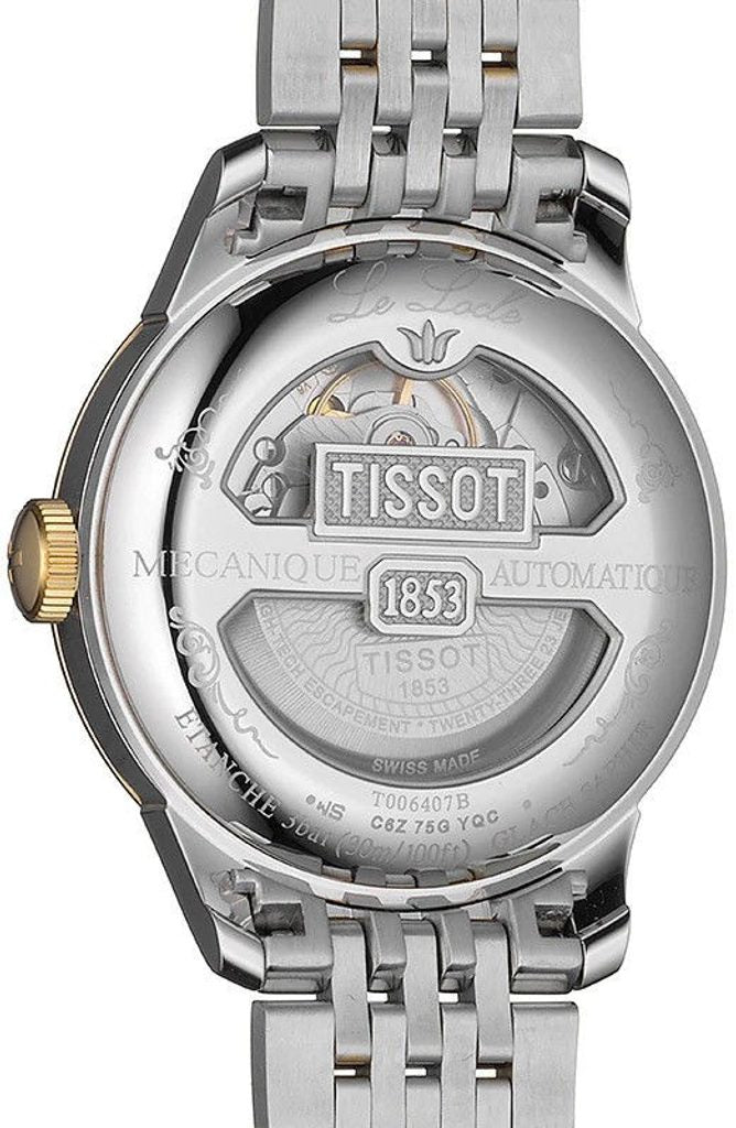  Shop Authentic Tissot Le Locle Powermatic 80 Silver Dial Two Tone Steel Strap Watch For Men - T006.407.22.033.01 - Luxxuri
