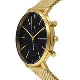  Shop Authentic Michael Kors Jaryn Black Dial Gold Steel Strap Watch for Men - MK8503 - Luxxuri