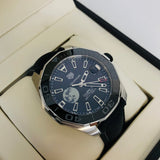  Shop Authentic Tag Heuer Aquaracer Calibre 5 Moon Black Dial Black Nylon Strap Watch for Men - WAY201J.FC6370 - Luxxuri