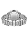 Hugo Boss Skymaster Blue Dial Silver Steel Strap Watch for Men - 1513784