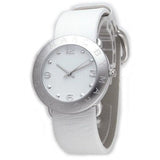  Shop Authentic Marc Jacobs Amy White Dial White Leather Strap Watch for Women - MBM1136 - Luxxuri