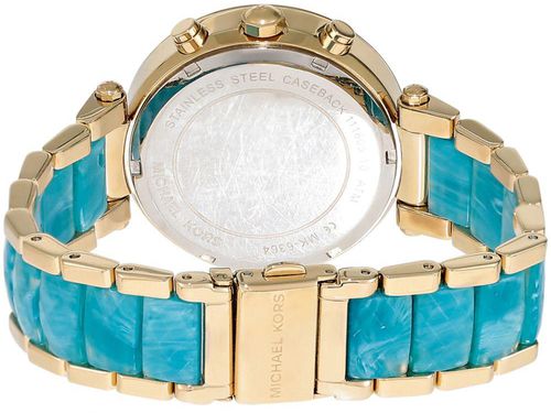  Shop Authentic Michael Kors Parker Gold Dial Two Tone Steel Strap Watch for Women - MK6364 - Luxxuri