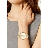  Shop Authentic Michael Kors Pyper Quartz Gold Dial Gold Steel Strap Watch For Women - MK3898 - Luxxuri