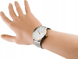  Shop Authentic Armani Exchange Lola Analog White Dial Silver Mesh Strap Watch For Women - AX5537 - Luxxuri