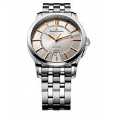  Shop Authentic Maurice Lacroix Pontos Date Silver Dial Silver Steel Strap Watch For Men - PT6148-SS002-131-1 - Luxxuri