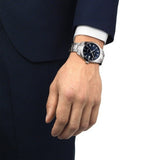  Shop Authentic Tissot Gentlemen Powermatic 80 Silicium Blue Dial Silver Steel Strap Watch For Men - T127.407.11.041.00 - Luxxuri