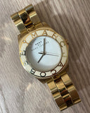  Shop Authentic Marc Jacobs Blade White Dial Gold Steel Strap Watch for Women - MBM3050 - Luxxuri