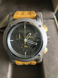  Shop Authentic Burberry Sport Chronograph Grey Dial Yellow Rubber Strap Watch for Men - BU7712 - Luxxuri