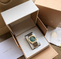  Shop Authentic Versace Greca Green Dial Silver Steel Strap Watch for Women - VEVH00720 - Luxxuri