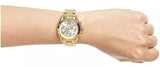  Shop Authentic Michael Kors Lexington Quartz Gold Dial Gold Steel Strap Watch For Women - MK6267 - Luxxuri