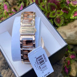  Shop Authentic Michael Kors Parker Chronograph Rose Gold Dial Two Tone Steel Strap Watch For Women - MK6832 - Luxxuri