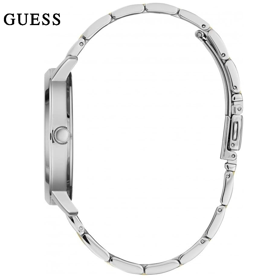  Shop Authentic Guess Montauk Silver Dial Two Tone Steel Strap Watch for Women - W0933L5 - Luxxuri