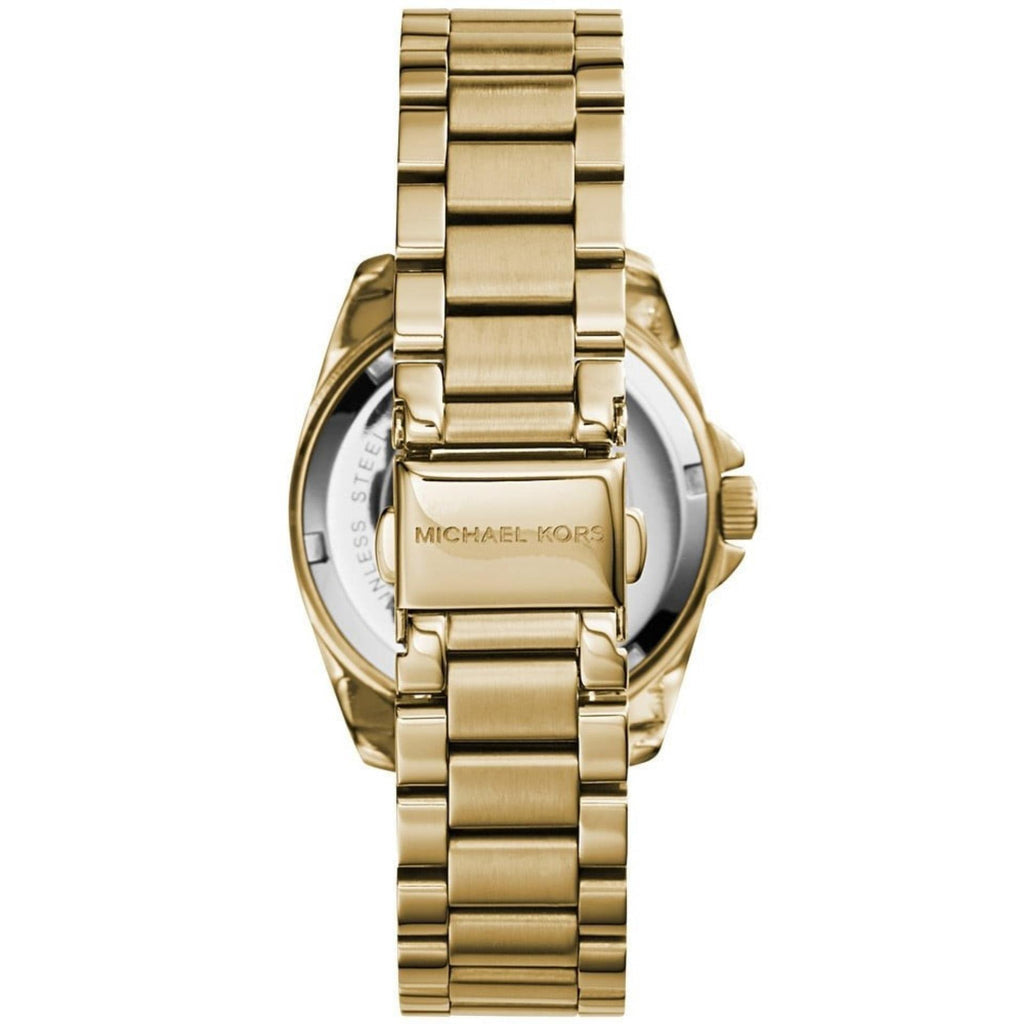 Michael Kors Blair Gold Dial Gold Steel Strap Watch for Women - MK5639