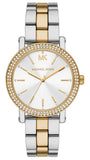  Shop Authentic Michael Kors Corey Analog Silver Dial Two Tone Steel Strap Watch for Women - MK7348 - Luxxuri