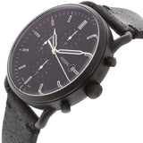  Shop Authentic Fossil Commuter Black Dial Black Leather Strap Watch for for Men - FS5504 - Luxxuri
