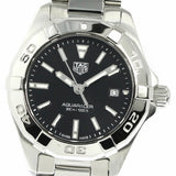  Shop Authentic Tag Heuer Aquaracer Quartz Black Dial Silver Steel Strap Watch for Women - WBD1410.BA0741 - Luxxuri