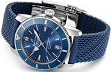  Shop Authentic Breitling Superocean Heritage B20 Automatic 42 Blue Dial Blue Mesh Bracelet Watch for Men - AB2010161C1S1 - Luxxuri