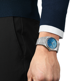  Shop Authentic Tissot PRX Powermatic 80 Gradient Blue Dial Silver Steel Strap Watch for Men - T137.407.11.351.01 - Luxxuri