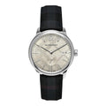  Shop Authentic Burberry Classic Round Cream Dial Black Leather Strap Watch for Men - BU10008 - Luxxuri