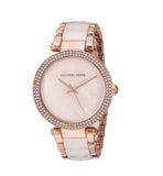  Shop Authentic Michael Kors Parker Mother of Pearl Pink Dial Two Tone Steel Strap Watch for Women - MK6402 - Luxxuri