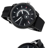  Shop Authentic Tommy Hilfiger Denim Quartz Black Dial Black Rubber Strap Watch for Men - 1791483 - Luxxuri