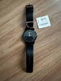  Shop Authentic Calvin Klein City Quartz Black Dial Black Leather Strap Watch for Men - K2G2G4C1 - Luxxuri
