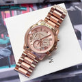  Shop Authentic Michael Kors Cooper Rose Gold Rose Gold Steel Strap Watch for Women - MK6275 - Luxxuri