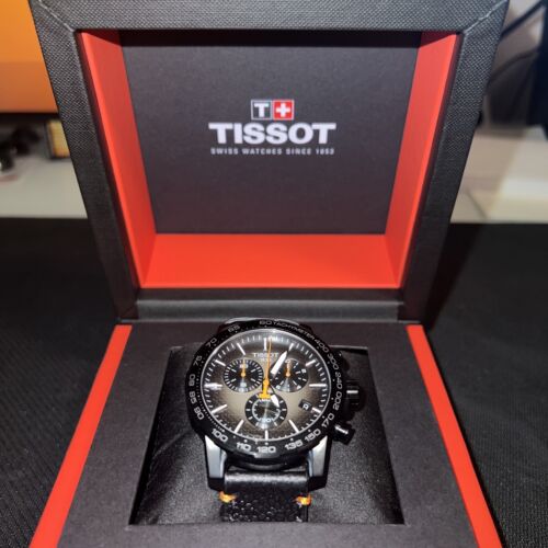  Shop Authentic Tissot Supersport Chrono Grey Dial Black Nylon Strap Watch For Men - T125.617.36.081.00 - Luxxuri
