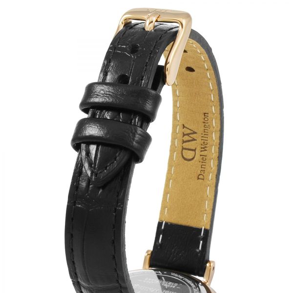  Shop Authentic Daniel Wellington Classic Petite Reading Black Dial Black Leather Strap Watch For Women - DW00100223 - Luxxuri