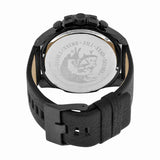  Shop Authentic Diesel Mega Chief Black Dial Black Leather Strap Watch For Men - DZ4323 - Luxxuri