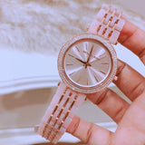  Shop Authentic Michael Kors Darci Rose Gold Dial Two Tone Steel Strap Watch for Women - MK4327 - Luxxuri