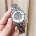  Shop Authentic Michael Kors Catlin Silver Dial Silver Steel Strap Watch for Women - MK3355 - Luxxuri