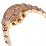  Shop Authentic Michael Kors Runway Chronograph Rose Gold Dial Rose Gold Steel Strap Watch for Women - MK5430 - Luxxuri