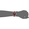  Shop Authentic Michael Kors Whitley Quartz Burgundy Dial Burgundy Leather Strap Watch For Women - MK2430 - Luxxuri