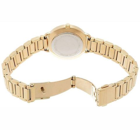  Shop Authentic Michael Kors Portia Quartz Gold Dial Gold Steel Strap Watch For Women - MK3838 - Luxxuri