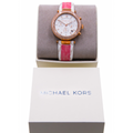  Shop Authentic Michael Kors Parker Chronograph White Dial Two Tone Leather Strap Watch For Women - MK6951 - Luxxuri
