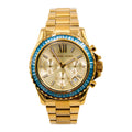  Shop Authentic Michael Kors Everest Chronograph Gold Dial Gold Steel Strap Watch For Women - MK7210 - Luxxuri